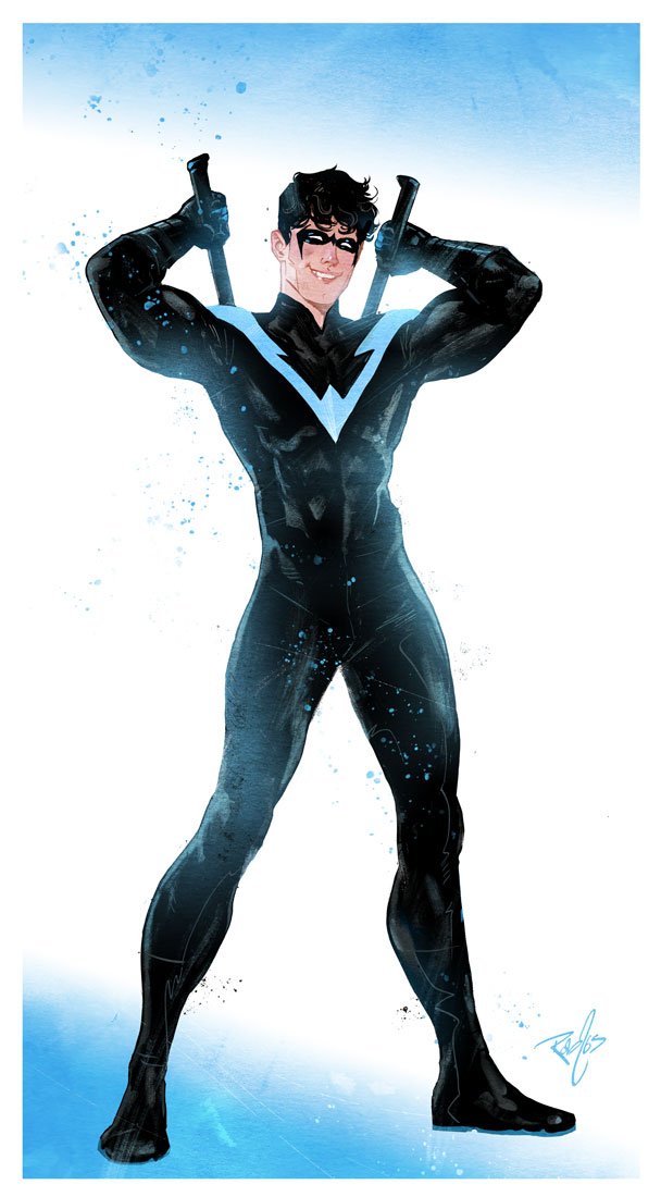 ArtofNickRobles's tweet image. 🖤Nightwing💙