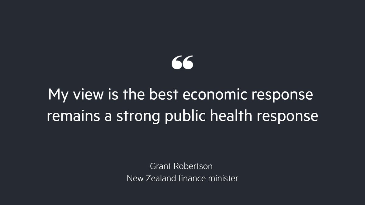 Although New Zealand has entered its first recession in a decade, the government of Jacinda Ardern has been largely praised for its handling of coronavirus and the government is confident it can recover economically  https://on.ft.com/3kskUW4 