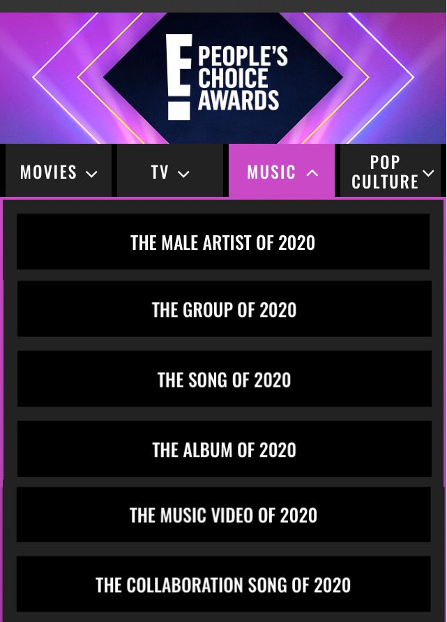 Carat Voting Crew On Twitter E People S Choice Awards 2020 We Ll Have An Additional Category To Nominate Seventeen A Total Of 7 Categories Nomination Will End At Sept 18th Voting
