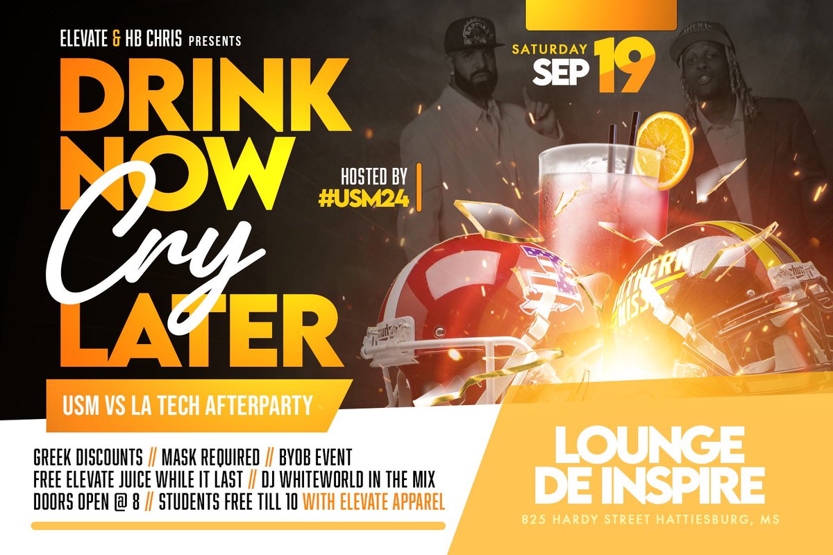 pleasurewyapp's tweet photo. @elevateusm
#DrinkNowCryLater
@so__united74 
@lofromthasip 
@luluthadoll 
@eerryykkaahh 
@KarlmeciaJ 
@HBChris5 
@qveen_draia 
@kutthroatslim 
@nniiaaa_ 
@itsfendiiii 
@indyaaa_xo 
@qveenpooh 
@mikefromthasip 
@lbmg_Kent 
@3aaadaj https://t.co/IYM3oYjiDq