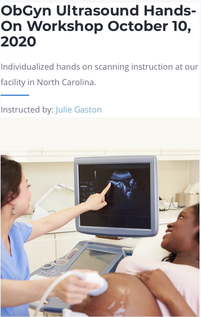 1more spot available in our upcoming Intro to ObGyn ultrasound workshop. Register online. #ObGynultrasound #certifiednursemidwife #nurses #nursepractitioner #obdoctor #laboranddelivery #ultrasoundtraining #NMW2020 #midwivesmakeadifference