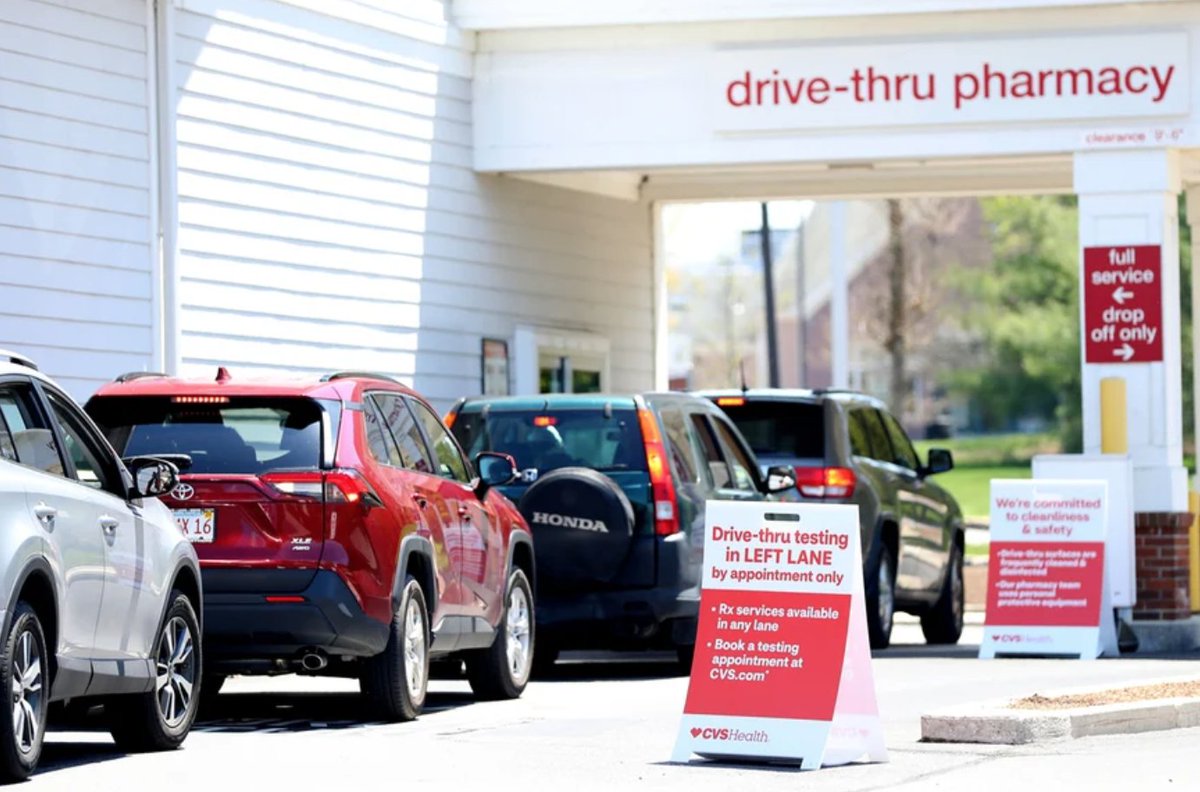.<a href="/CVSHealth/">CVS Health</a> aims to have 4,000 drive-thru testing sites open by mid-October: bit.ly/2RDxIwB  via <a href="/pminemyer/">Paige Minemyer</a>
