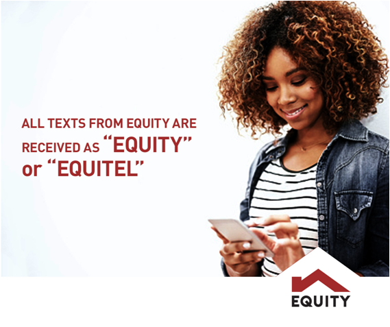 RadioCitizenFM's tweet photo. #AD
Kila wakati unapopata SMS kutoka
@KeEquityBank anagalia vizuri na uhakikishe ikona kitambulIsho “Equity” au “Equitel”.
Unapopokea ujumbe tatanishi forward SMS yenyewe pamoja na nambari husikakwa 333. @KeEquityBank
#NumberYaEquity #OneEquityNumber https://t.co/3nz9IkJthA