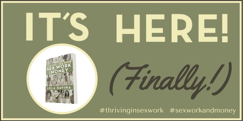 DARLING SEXY WORKERS!

My latest book, "Thriving in Sex Work: Sex Work and Money,” a personal finance guide for #sexworkers is out now, wherever ebooks and paperbacks are sold!

Also: Unabridged, fully linked ebooks are available through my website at a reduced rate, $9 US.