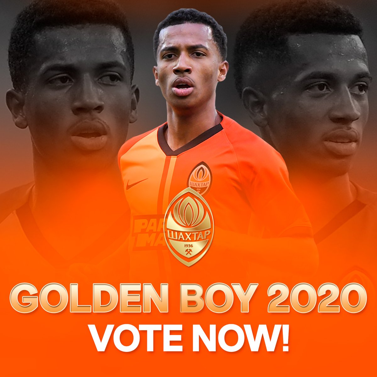 Fc Shakhtar English Marcos Antonio Has Been Nominated For The Golden Boy Award Support The Midfielder By Voting At T Co Ftzpse5v8g T Co L7qtrvez8r