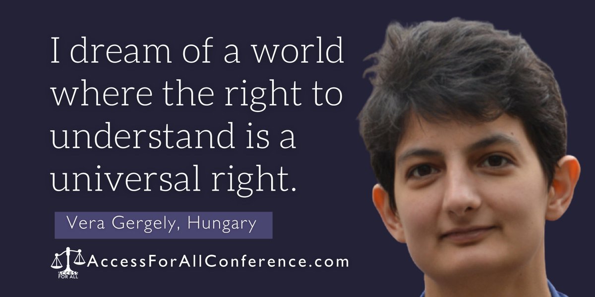AccessForAllCon's tweet image. Join us online this October 13th-15th as we hear from Vera and other experts about how we all can help make this dream a reality. 

Register today at AccessForAllConference.com 

#AccessForAllConference #AccessToJustice