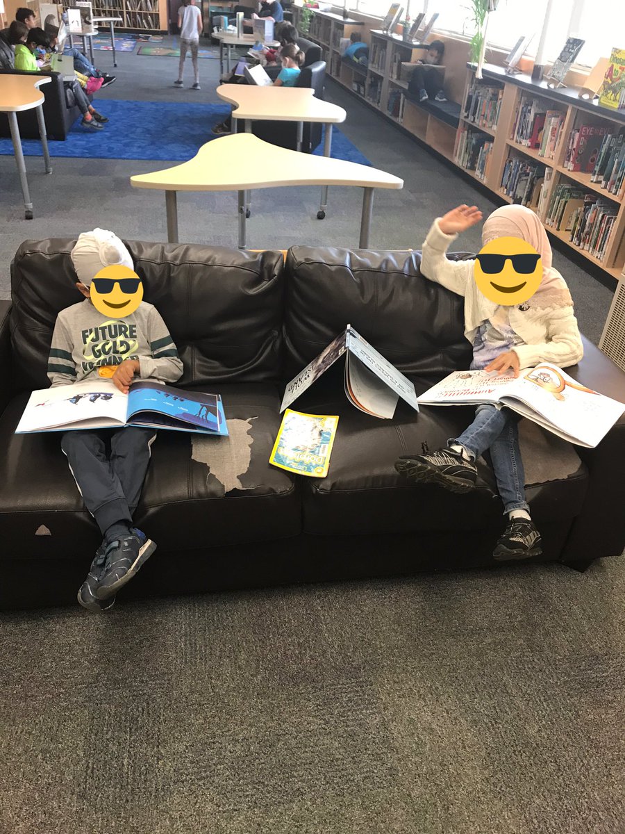 James Ardiel Learning Commons is back up and running ! 👏🏼<a href="/JamesArdielElem/">James Ardiel</a>