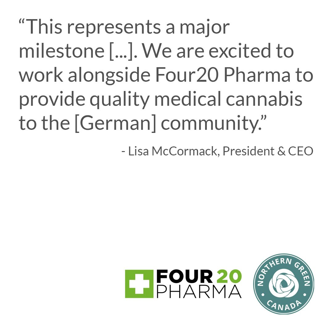 Northern Green Canada and Four20 Pharma have completed their first successful shipment of non-irradiated medical cannabis flower from Toronto, Canada to Paderborn, Germany. Read the full press release here: newswire.ca/news-releases/…