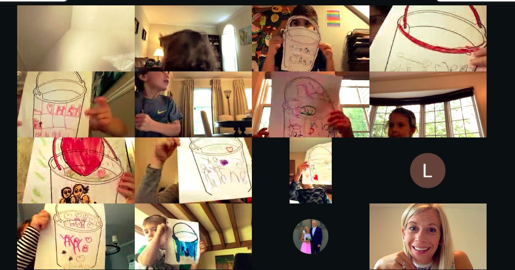 We are bucket fillers! We drew all the ways to fill peoples' buckets!🪣🙂 #AViAtors