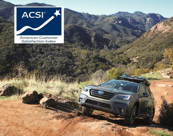 For the 5th year in a row, Subaru is #1 for Vehicle Safety, according to ACSI!