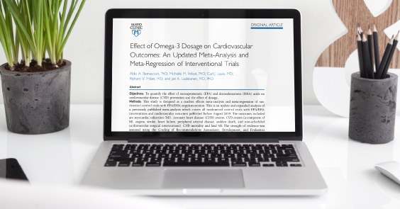 GOED has published a meta-analysis in Mayo Clinic Proceedings linking higher omega-3 dosage to statistically significant risk reductions for several cardiovascular outcomes. #omega3 #nutrition #cardiology #hearthealth 

mayocl.in/32CoYNo