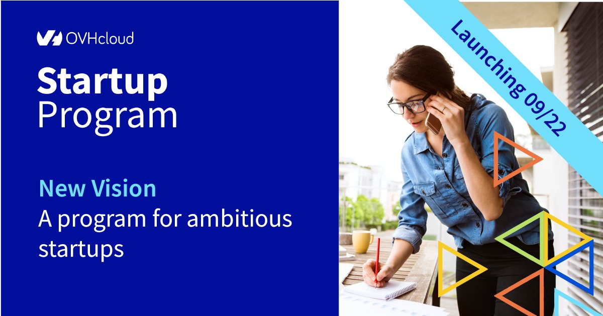 OVHcloud_UK's tweet photo. 🌎Grow your #startup on a global scale with the new & improved OVHcloud Startup Program. Learn more on September 22! 🗓️ #OVHcloudCountdown #Innovation https://t.co/i3NidpiUum