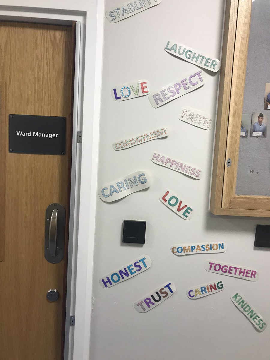 Fantastic session on positive words on Churchill ward. Patients chose words that made them happy for us to display on the ward <a href="/Safewards/">Safewards</a> <a href="/ward_harbour/">Churchill Ward (The Harbour)</a> <a href="/SarahHa27348545/">Sarah Hartley</a> <a href="/WeAreLSCFT/">Lancashire & South Cumbria NHS Foundation Trust</a>