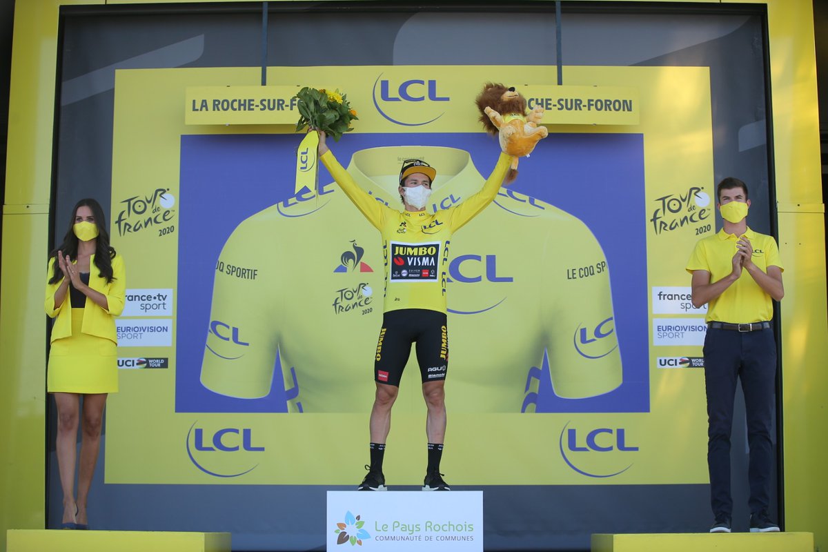 Tour de France™ (@letour) on Twitter photo 🔁 RT & follow to win a Yellow Jersey signed by <a href="/rogla/">Primož Roglič</a> with <a href="/lecoqsportif/">le coq sportif</a> 💛
🔁 RT & follow pour tenter de gagner un <a href="/MaillotjauneLCL/">Maillot Jaune LCL</a> signé par <a href="/rogla/">Primož Roglič</a> avec <a href="/lecoqsportif/">le coq sportif</a> 💛
#TDF2020 🔁 RT & follow to win a Yellow Jersey signed by <a href="/rogla/">Primož Roglič</a> with <a href="/lecoqsportif/">le coq sportif</a> 💛
🔁 RT & follow pour tenter de gagner un <a href="/MaillotjauneLCL/">Maillot Jaune LCL</a> signé par <a href="/rogla/">Primož Roglič</a> avec <a href="/lecoqsportif/">le coq sportif</a> 💛
#TDF2020