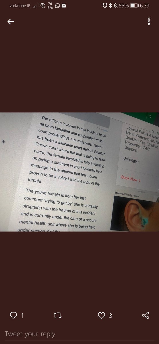 1. Her tweetLydia posted this to twitter. This is an alleged article that is allegedly real. Allegedly.