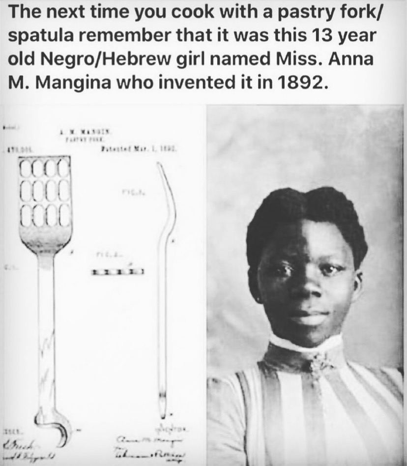 40acresproject on Twitter "Anna M. Mangin invented the pastry fork in