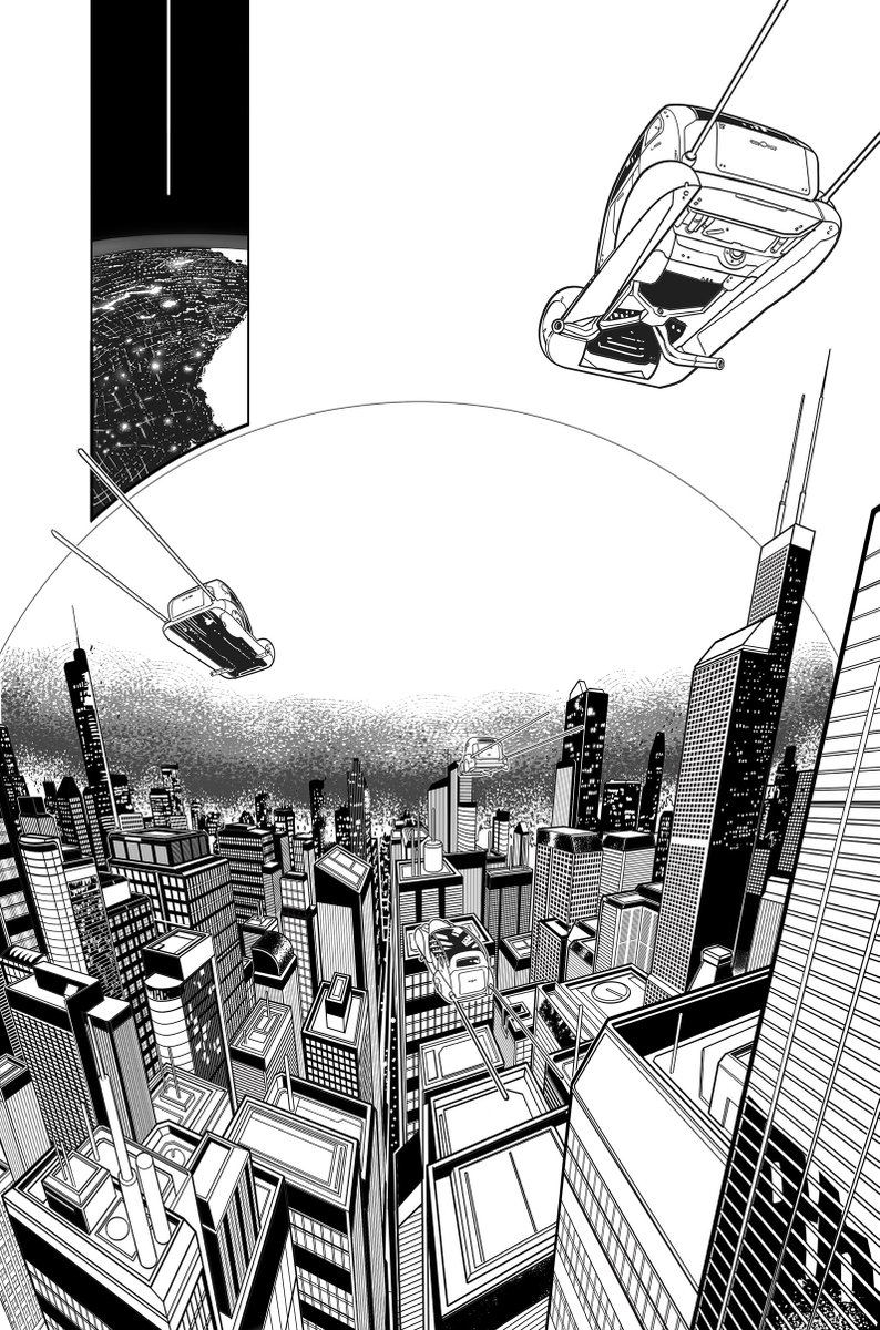 Vanishing point extravaganza!! #ImpossibleStars #supportcomics #indiegogo