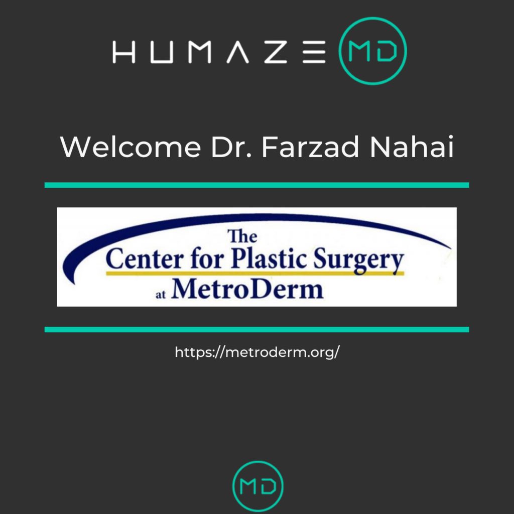 HumazeMD's tweet image. Welcome to Humaze Dr. Nahi and @Metroderm! Excited to see the outcomes that you share!

 #Beforeandafter #Aesthetics #Plasticsurgery #Dermatology #Patientengagement #HumazeMD