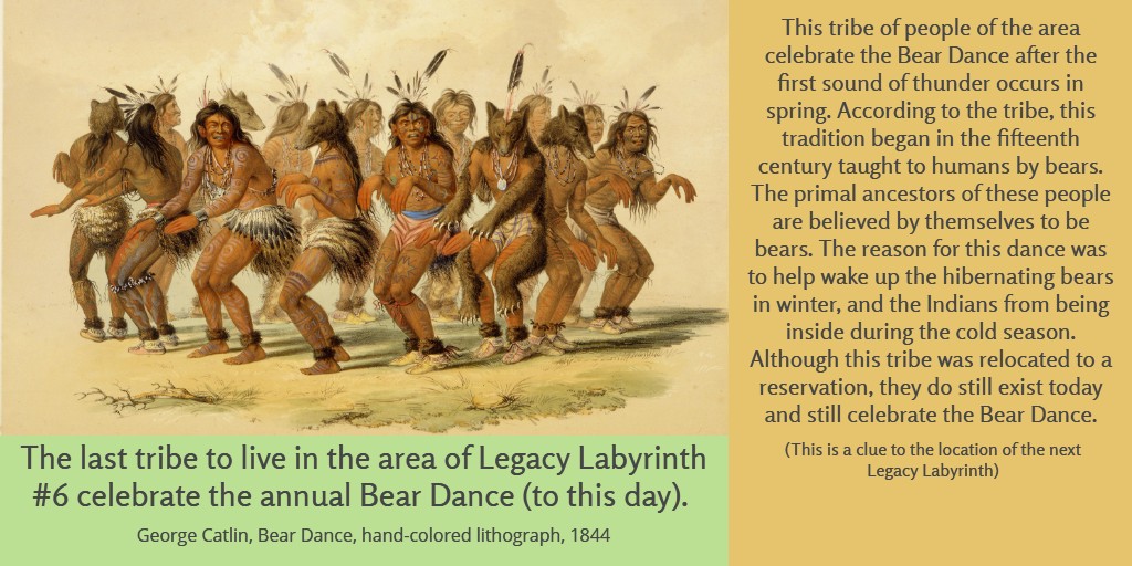 LegacyLabyrinth's tweet image. The last tribe to live in the area of Legacy Labyrinth #6 were there from the 1300s until they removed to relocate to a reservation by executive order of Abraham Lincoln in 1861.  Can you guess which tribe?  They are a clue to the location of our new #LegacyLabyrinth #Labyrinths