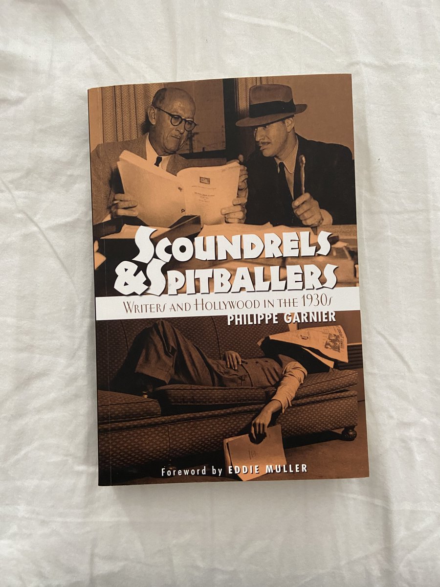 SCOUNDRELS AND SPITBALLERS by Philippe Garnier is about lesser-known (but gifted) Golden Age screenwriters like John Bright, Wilson Mizner, or A.I. Bezzerides (of THEY DRIVE BY NIGHT). NOT on Amazon; find it at  @EddieMuller's Black Pool Productions.  http://blackpoolproductions.com/scoundrels1.html
