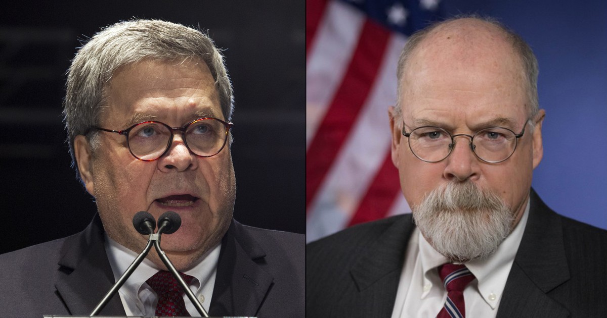 1/ THE DURHAM REPORT. DOJ isn't supposed to engage in actions close to an election that could affect its outcome, but AG Barr has already implied he will. Expect an "interim" report from Barr lackey John Durham that stokes right-wing fears of an imaginary coup plot against Trump.