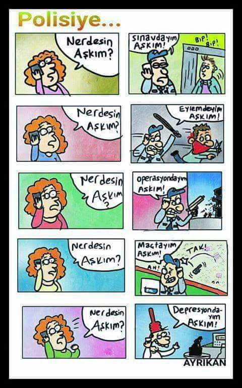 Polis çok yorulmadimi artık? Polismesai Yorgunu