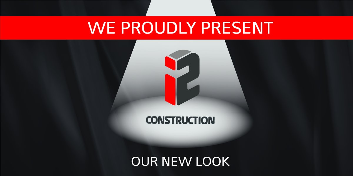 i2Construction's tweet image. Notice something different? That’s right – i2 Construction has a new look! We are thrilled to share our new logo with you and we’re excited to have a fresh start in 2020. #i2Construction
