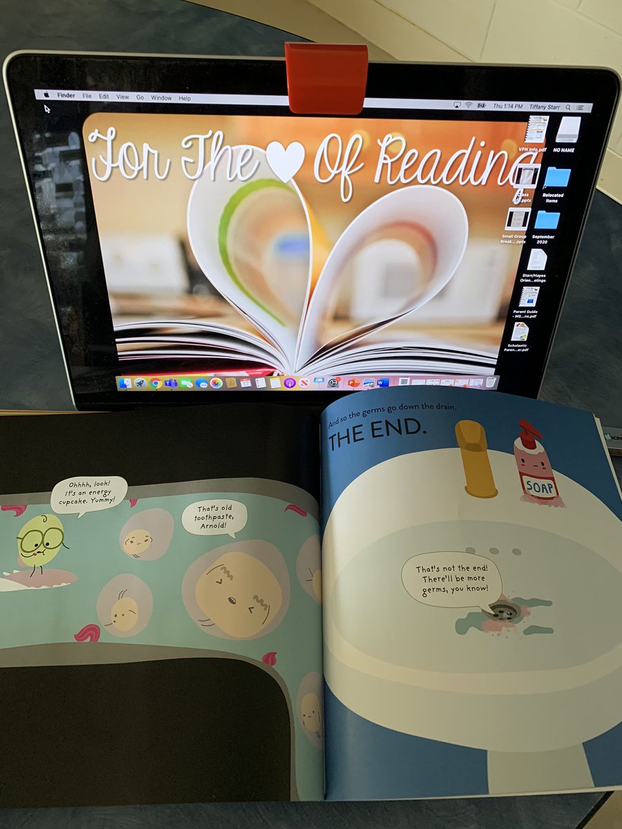 Have an iPad stand? An OSMO not in use currently? These can work well for Read Alouds so that everyone can enjoy the pictures. #rethinkingliteracy #accessforall #studentengagement