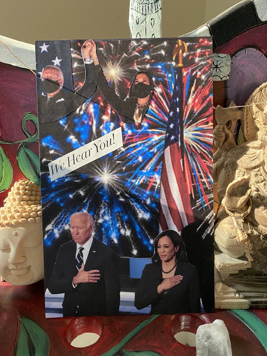 KayceHughlett's tweet photo. Whenever I feel anxious about the state of our country, I envision this victory! #JoeBidenKamalaHarris2020 https://t.co/mjk4TYyfNY