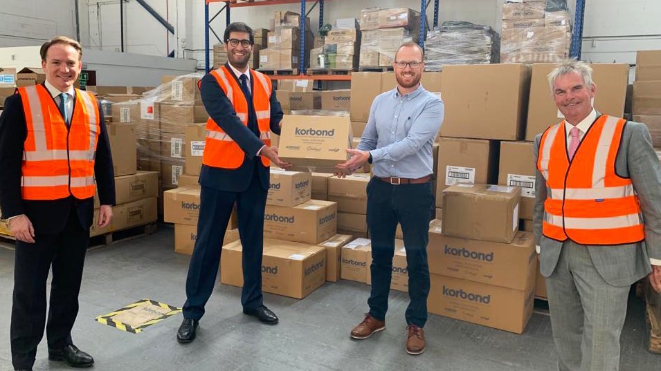 ranil's tweet image. 🚢✈️ Great afternoon with @GarethDavies_MP at @KorbondUK, hearing their thoughts about building resilience, trading overseas and accessing new markets.

🇬🇧 businesses can get export support from @TradeGovUK International Trade Advisors.

#GlobalTrade #GlobalBritain #Lincolnshire