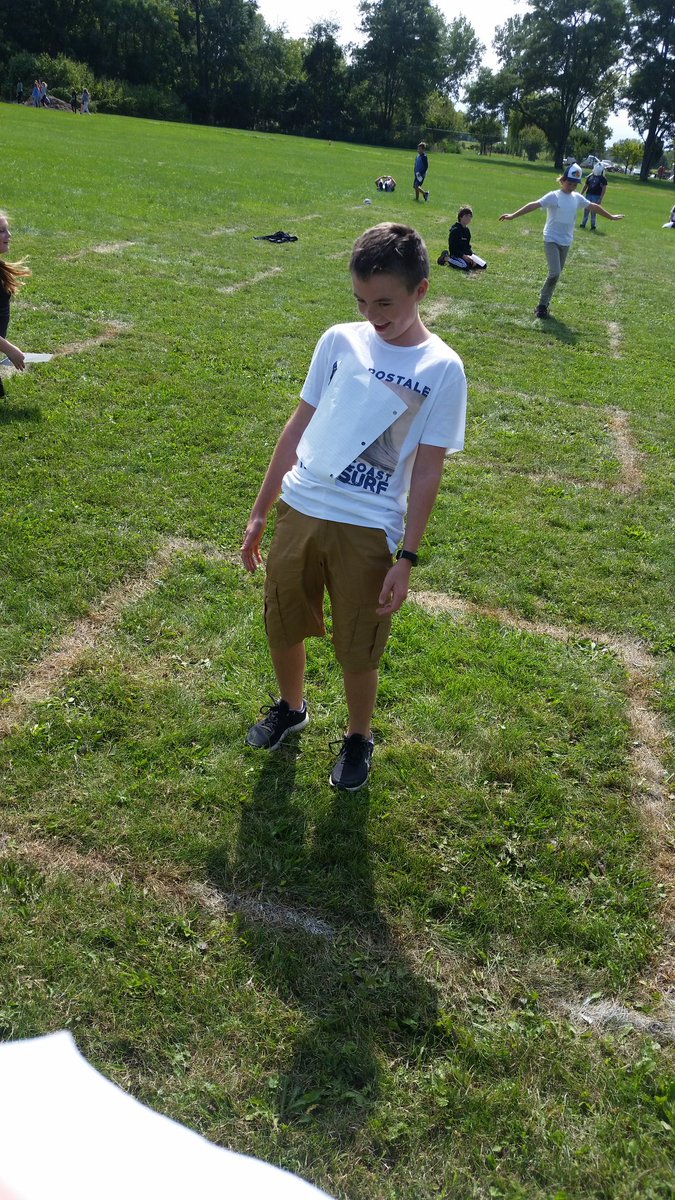 A simple piece of paper can be fun DPA. 
1. Into the wind - keep a piece of paper up as long as you can against your chest.
2. Bop it - keep up the paper ball
3. Recycle soccer- use paper as a soccer ball to dribble 
<a href="/CIRAOntario/">CIRA Ontario</a>
<a href="/JackMinerJags/">Jack Miner Public School</a> <a href="/alewislongmuir/">Andrea LewisLongmuir</a>