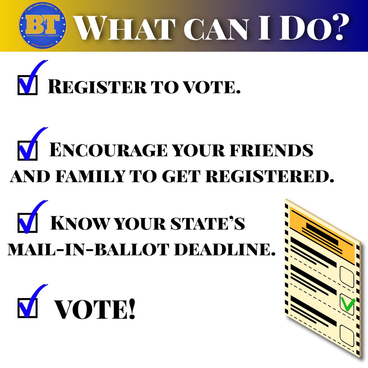 BetaTauPoodles's tweet photo. We are just 47 days away from one of the most important elections of our time. Every Thursday tune in to our RHOck the Vote Series where we emphasize different aspects of the voting and election process!

#RHOckTheVoteThursday #RHOckTheVote2020 #BetaTau1954 #BetaTauPoodles https://t.co/AjGCTH9aOe