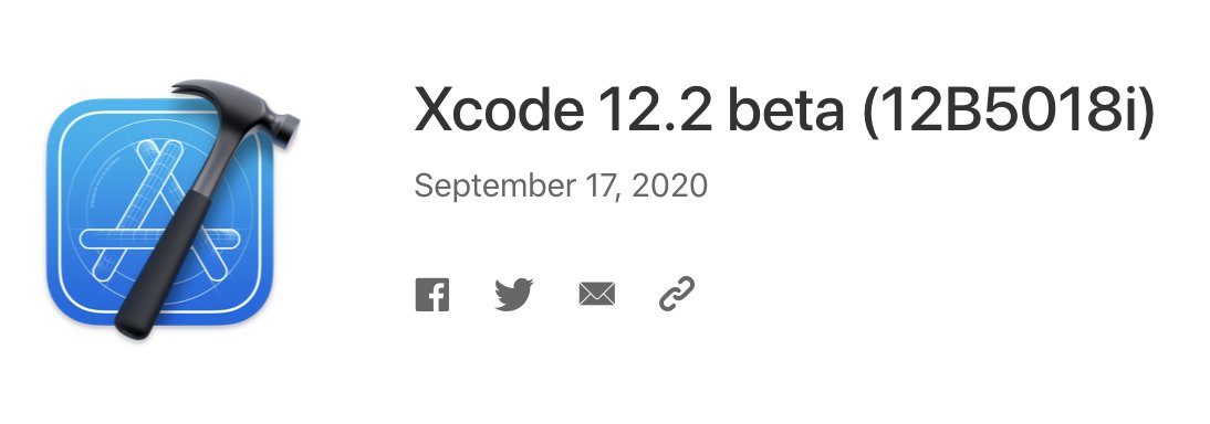 bitrise's tweet image. Yup, we know. On it.
#Xcode12 #iosDev #appdevelopment #SwiftLang #Xcode #OhAppleWhy