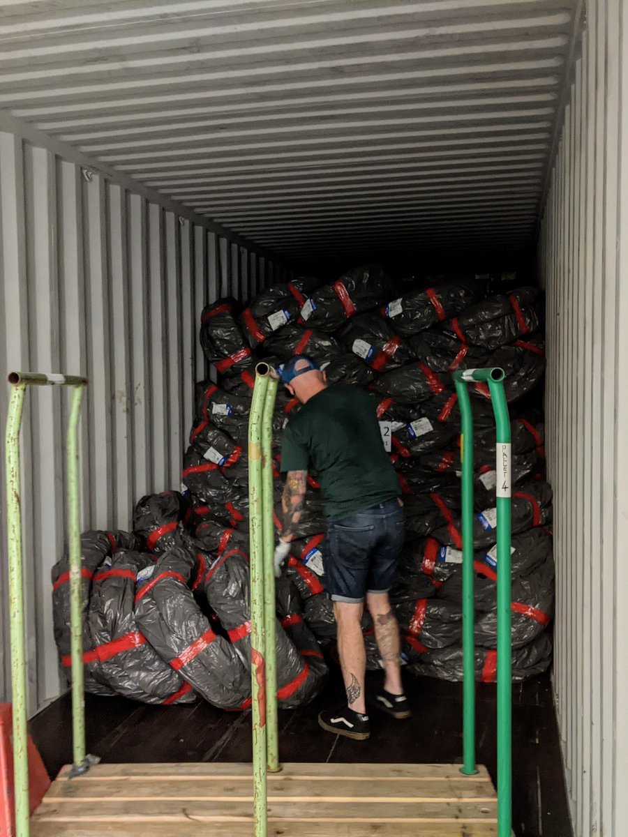 With everything that's been happening, it's been great to see so many people discovering/rediscovering the benefits of getting out on a #bicycle. We've been super busy as an industry and with no signs of slowing down it was all hands to the pumps this week to unload new stock🚛🚛