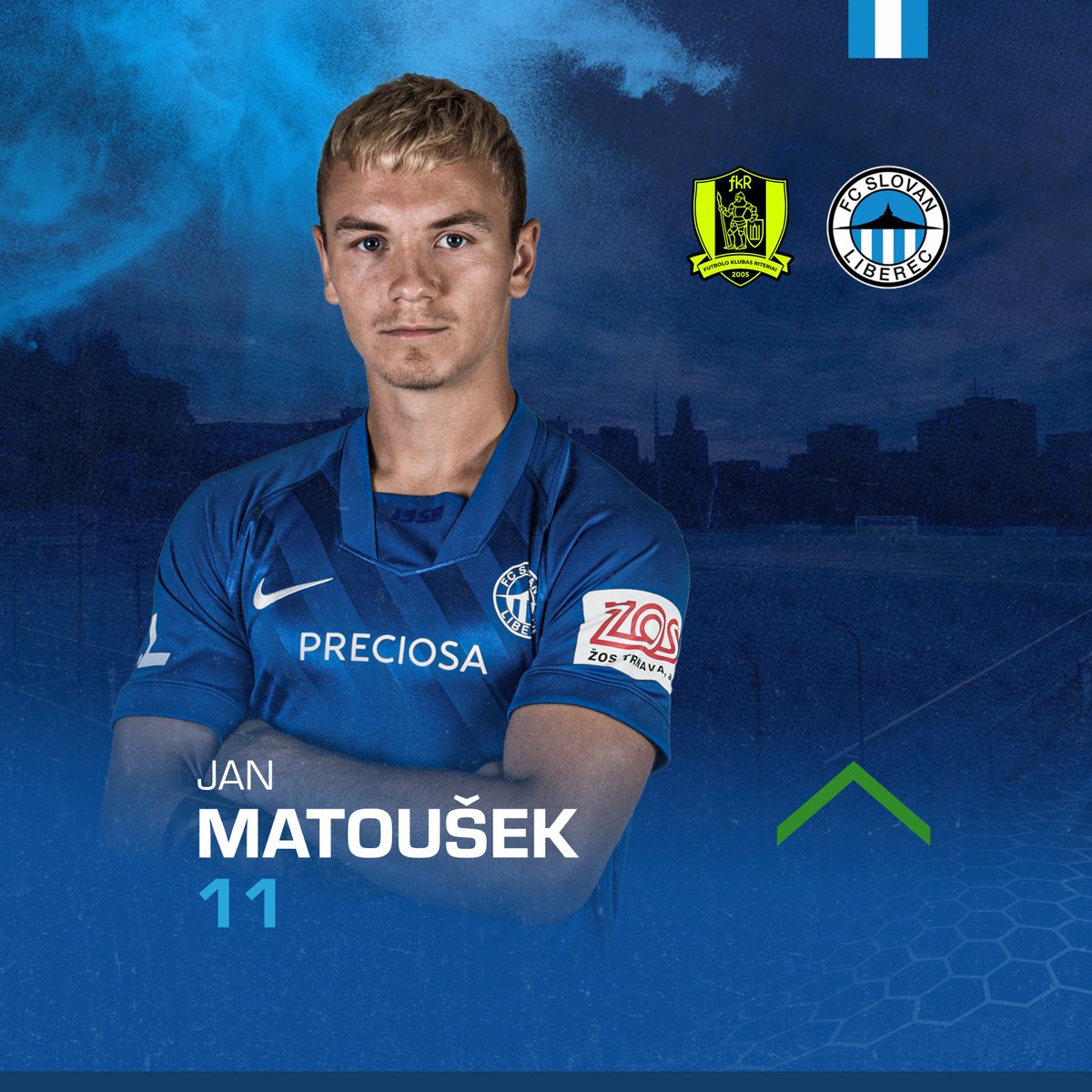 FCSlovanLiberec's tweet photo. 87' - 3. střídání #FCSL! 🔄
#RITLIB 1:3 https://t.co/UjcFWwjRw8
