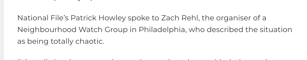 Like I said, PPB went underground after their 2018 rally flopped. They reappeared in the wave of vigilante violence following the George Floyd protests. Remember that group of vigilantes in Fishtown that attacked a reporter and threatened residents? Zach Rehl put it together.