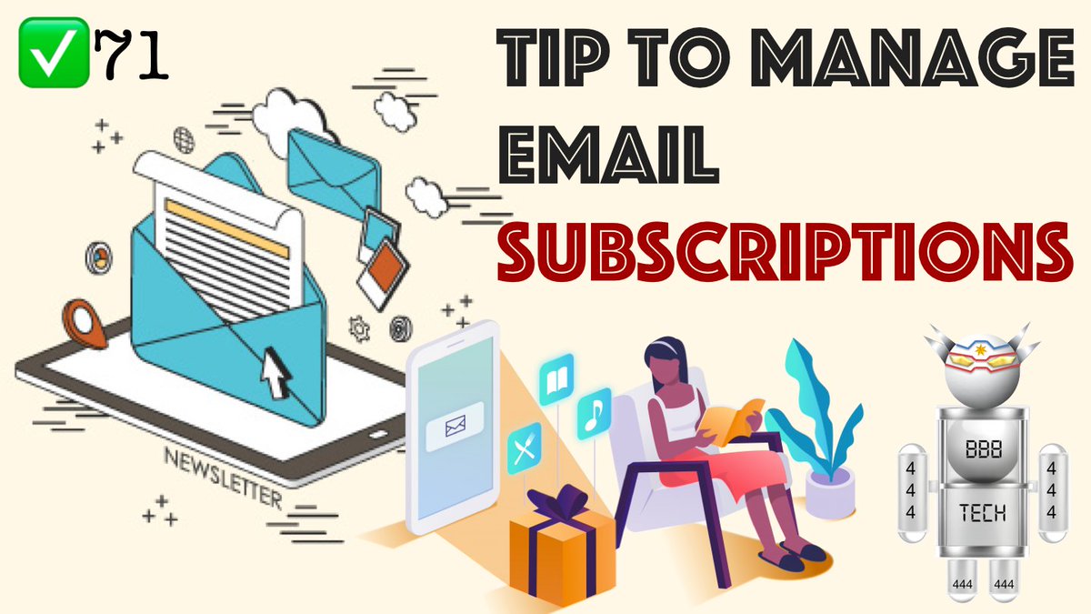 Bb8Tech's tweet image. Tip to manage email subscriptions - BB8Tech - 71 #manage #email #subscriptions #newsletter #unrollme youtu.be/aPLUvigVGbg