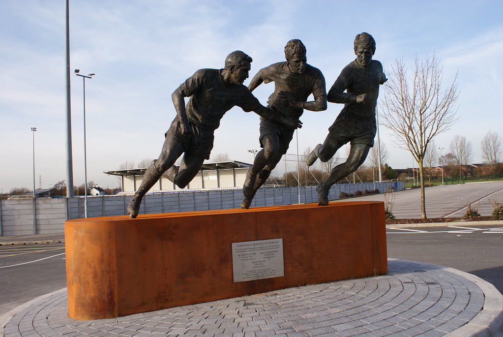 🏟 And all three, including @azzurri champion, Perrotta stand proud outside our home, the Tameside Stadium! 🇮🇹

👋 <a href="/FIFAWorldCup/">FIFA World Cup</a> 

#UpTheNash