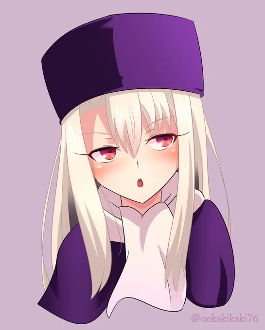 完成!
照れてるイリヤちゃん。(stay night)
制作時間1時間30分かぁ、1時間でこのクオリティをかけるようになりてぇな! 