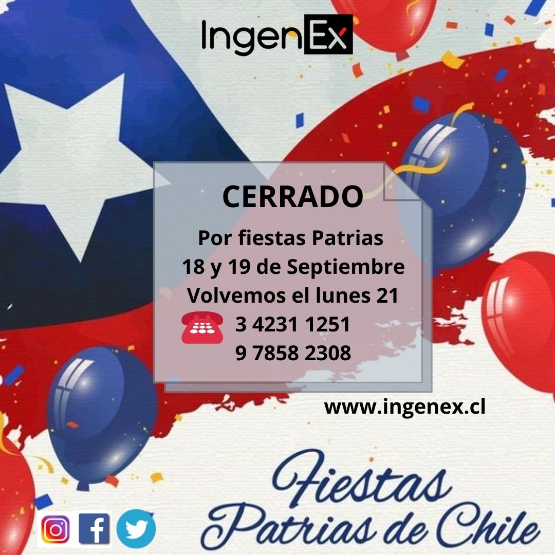 IngenexS's tweet photo. Acuidarnos entre todos en estás #fiestaspatrias #fondeateencasa #empanadasdepino #terremoto #anticuchos #asado #díadelaindependencia #gloriasmilitares #ingenex_servicios 🇨🇱🇨🇱🇨🇱🇨🇱 https://t.co/MD0l9Uhgt4