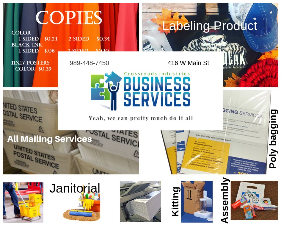 CrossroadsCBS's tweet image. Supporting Businesses, Enhancing Lives
989-448-7450
416 W Main St, Gaylord MI 49735