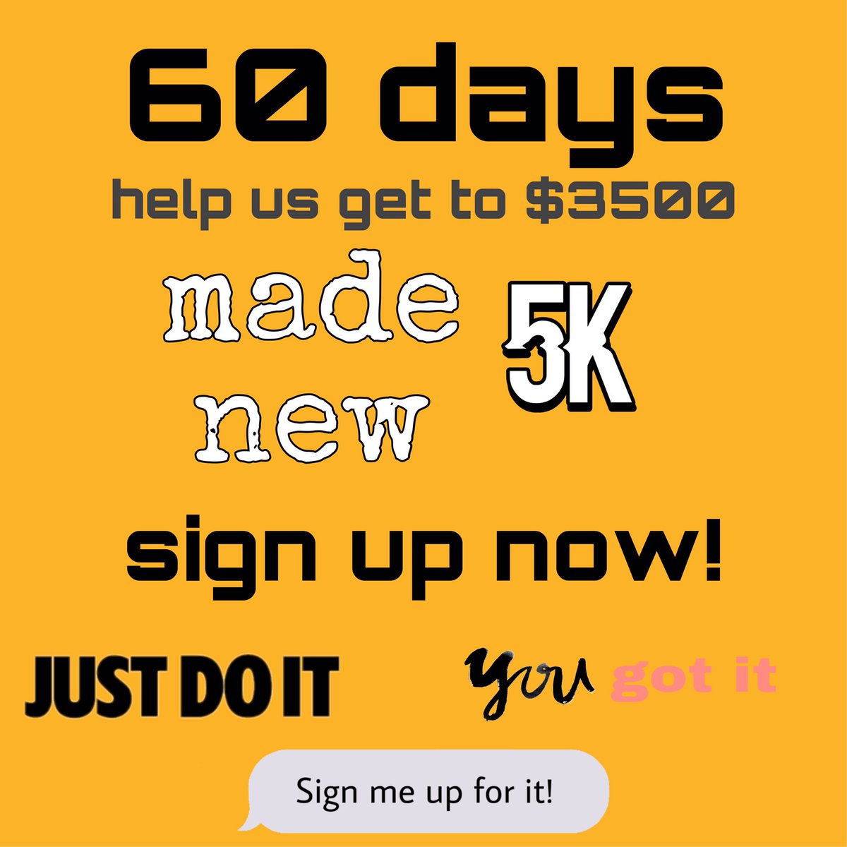 madenew5k's tweet photo. SIGN UP TODAY!!!
#madenew5k #blackboxinternational https://t.co/Q4pKQUo6Oo