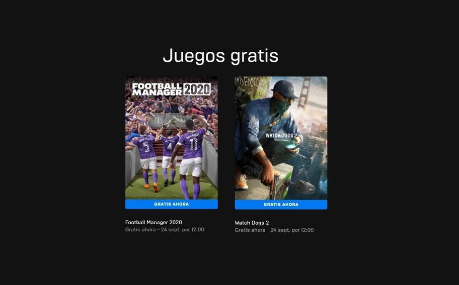 'Epic Games':
Porque permite descargar #FootballManager2020 y #WatchDogs2 gratis
epicgames.com/store/es-ES/fr…