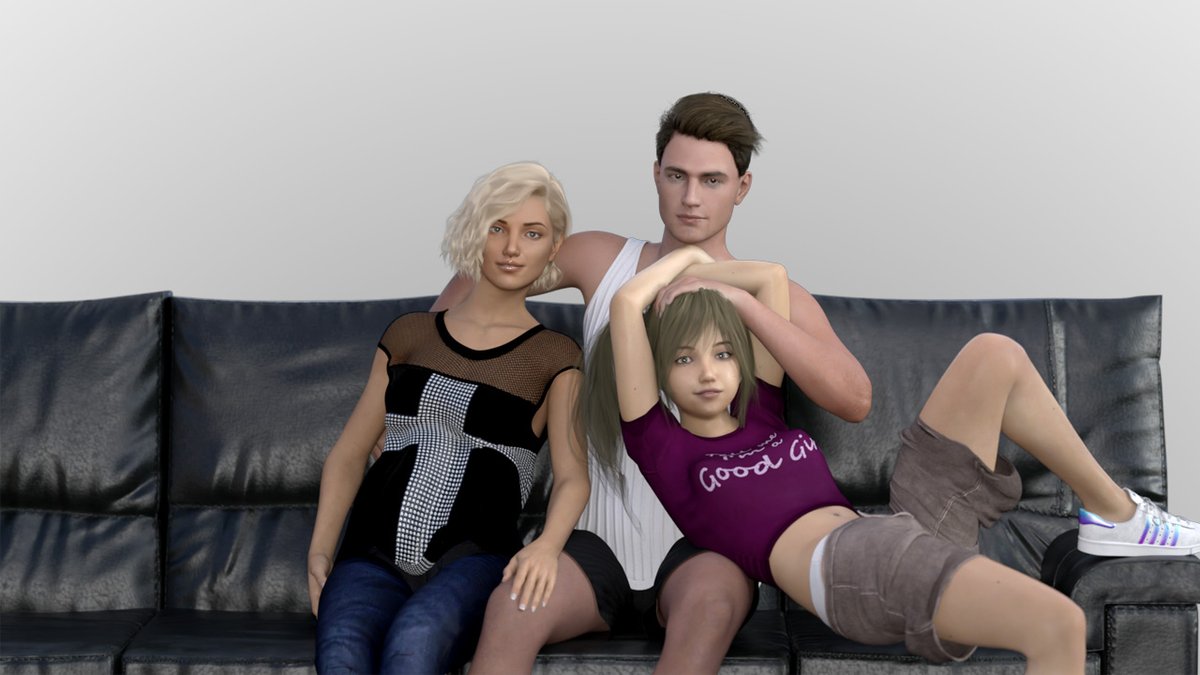 DeviantSmite's tweet photo. My game "Home Trainer - Domestic Corruption" is scheduled for its initial release later this month.

Stay tuned for updates!

Attached is the first title art. I expect to improve upon it a few versions down the line, as I am still learning the ropes when it comes to 3D rendering. https://t.co/uBYVW0MDOx