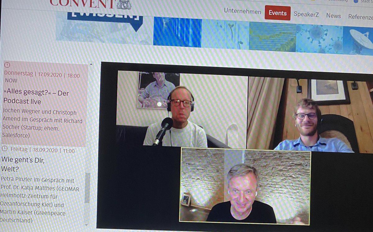 birgitseiferth's tweet photo. Spannender Live-Podcast von Jochen Wegner und Christoph Amend zu #KI im Gespräch mit Richard Socher, ex Salesforce. Ein faszinierender Lebenslauf. Guckt mal bei Wikipedia und es gibt einen Eintrag über ihn. Danke für Euere Diskussionsrunde 🙏#ZeitfürWissen #seiferthverbindet https://t.co/A10h2dQQDK