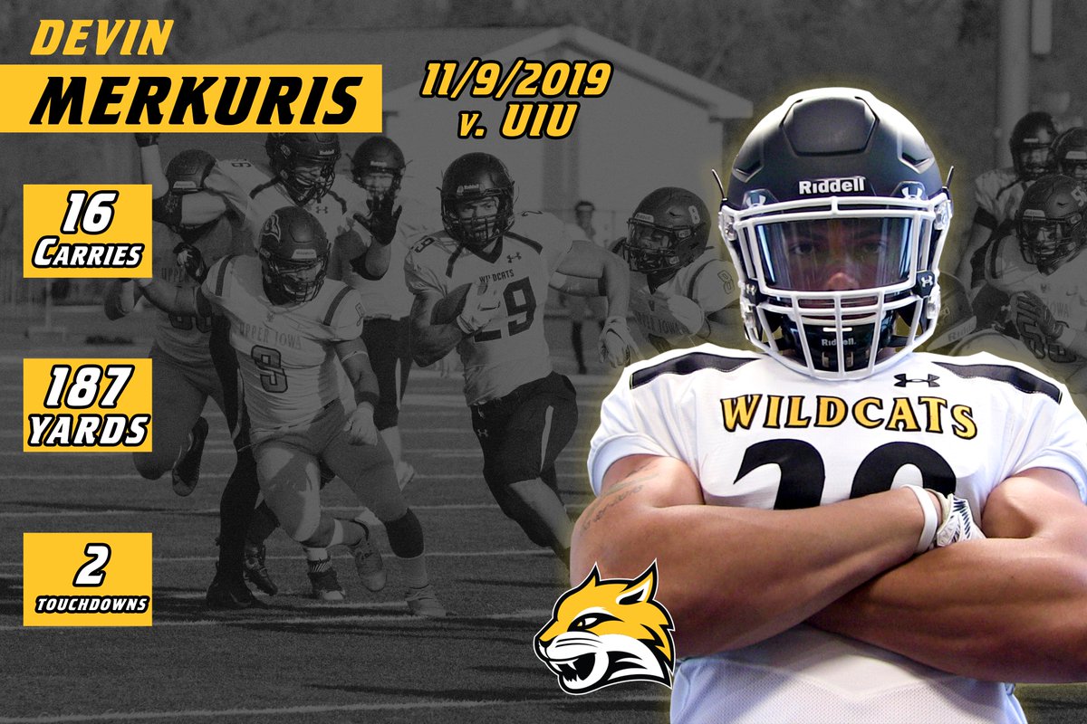 WayneStFootball's tweet photo. Here's a little #ThrowBackThursday of @DevMerk7 blowing up the stat book last season!

#RISE | #ForThePaw https://t.co/zliV2NKjC6
