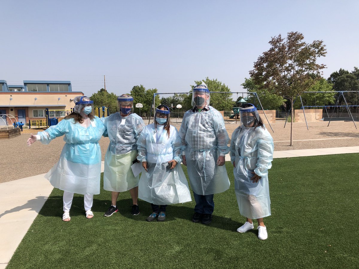 Montezuma SES team ready for Special Ed in the Red!