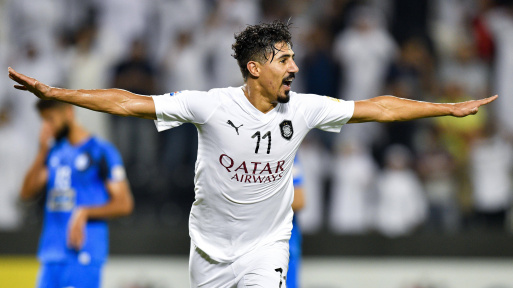 BAGHDAD BOUNEDJAHClub: Al-SaddSeason: 2018/2019Matches: 33Goals: 42Assists: 10One of the greatest goalscoreres to never have played in Europe, Bounedjah is something of a legend. He is a African Cup of Nations winner, and in 18/19 also won the Qatari league.
