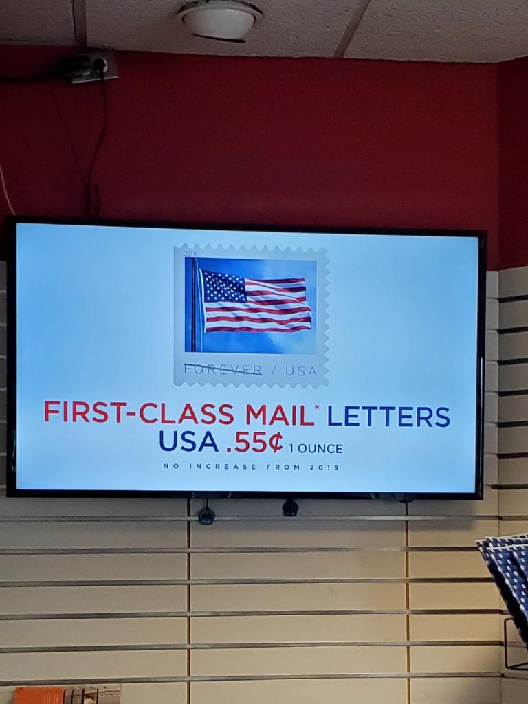 JRussCooper's tweet photo. Make sure you get to the post office before they learn how to do math. Half a penny is an unbelievable price! https://t.co/Mz5MVSHh7k