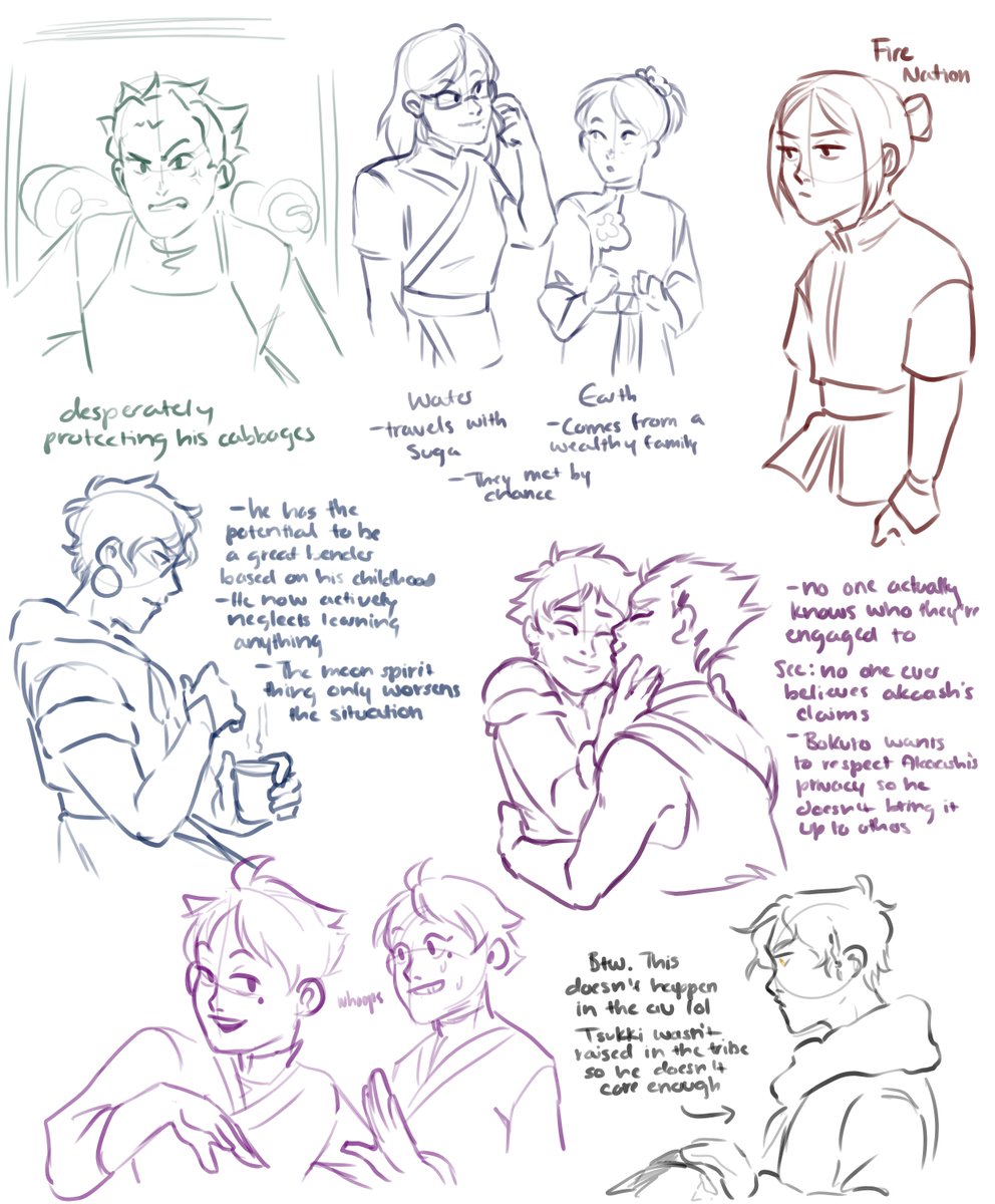 I drew a lot for this story lol 